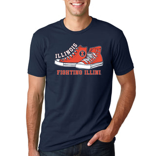 Illinois High Tops NLA T-Shirt - Midnight Navy