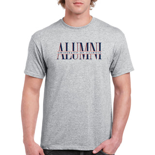 Illinois Classic Alumni T-Shirt - Sport Grey