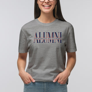 Illinois Classic Alumni T-Shirt - Sport Grey