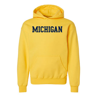 UGP Block Michigan Youth Soft Hoodie - Daisy