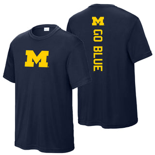 Michigan Novamentum Youth Performance T-Shirt - Navy