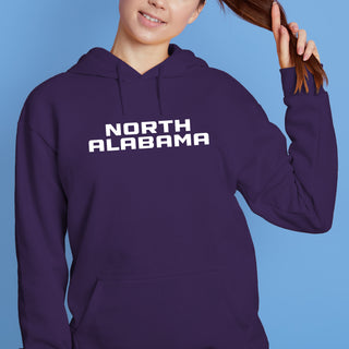 North Alabama Basic Block Hoodie - Purple