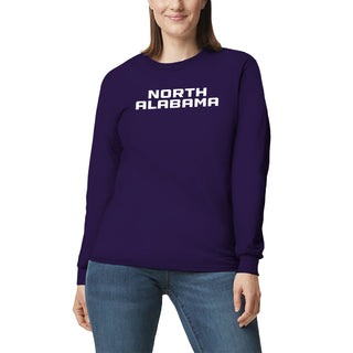 North Alabama Basic Block Long Sleeve - Purple