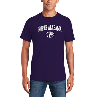 North Alabama Arch Logo T-Shirt - Purple