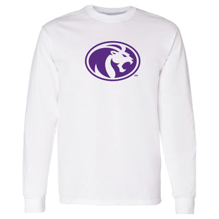 North Alabama Primary Logo Long Sleeve - White