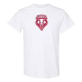 University of New Mexico Lobos Primary Logo Cotton T-Shirt - White