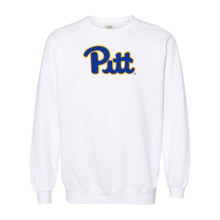 Pittsburgh Primary Logo CC Crewneck - White