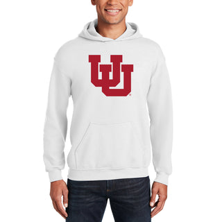 Utah Utes Primary Logo Hoodie - White