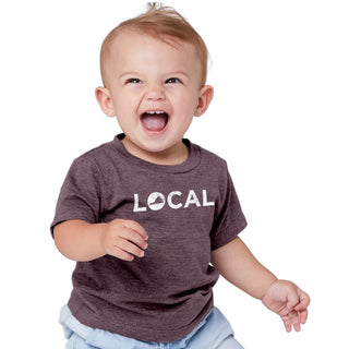 Virginia LOCAL Infant Jersey Tee - Heather Maroon