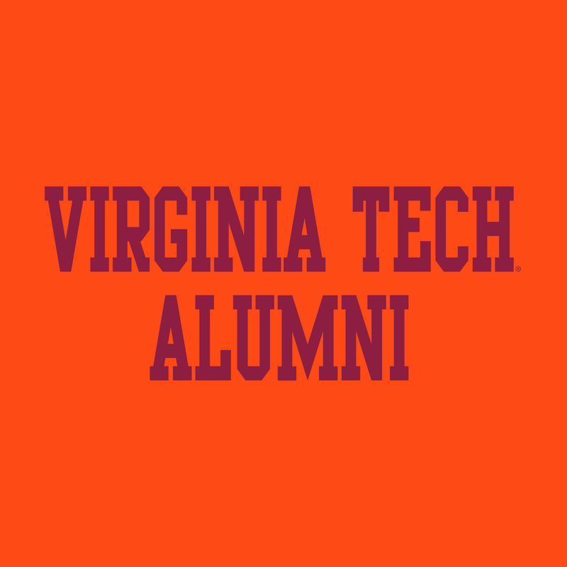 Virginia Tech Basic Block Alumni T-Shirt - Orange