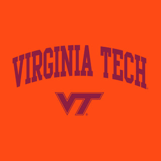 Virginia Tech Arch Logo Hoodie - Orange