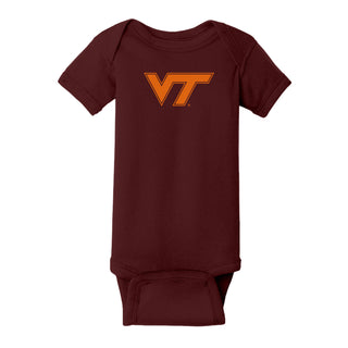 Virginia Tech Primary Logo Creeper - Maroon