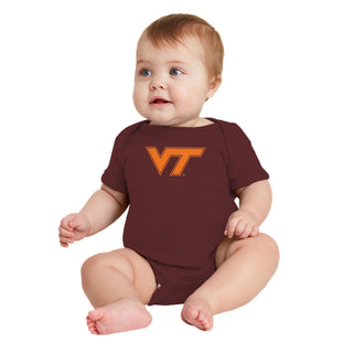 Virginia Tech Primary Logo Creeper - Maroon