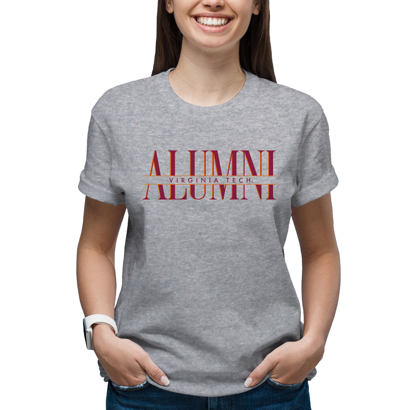 Virginia Tech Classic Alumni T-Shirt - Sport Grey