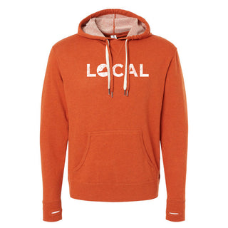 Virginia LOCAL Midweight French Terry Hooded Sweatshirt - Burnt Orange Heather