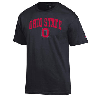 Ohio State Arch Logo Champion Basic T-Shirt - Black