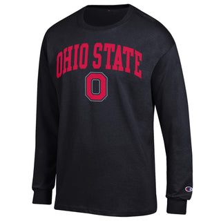 Ohio State Arch Logo Champion Basic Long Sleeve - Black