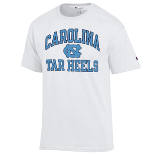 Champion Carolina Arch Over Tar Heels Basic T-Shirt - White