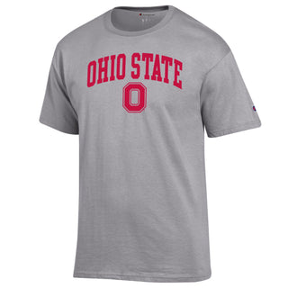 Ohio State Arch Logo Champion Basic T-Shirt - Oxford