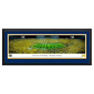 Michigan Wolverines Football - 50 Yard - Night Panorama