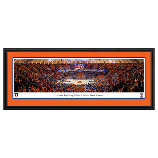 Fighting Illini Basketball Panorama