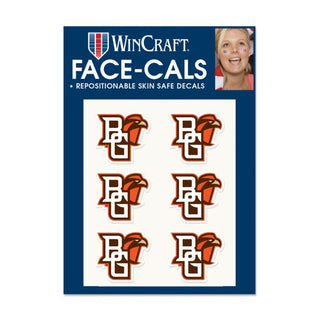 Bowling Green State Falcons Glitter Tattoo 6 Pack