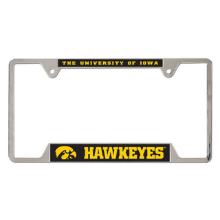 Iowa Hawkeyes Metal License Plate Frame