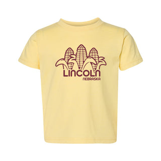 Lincoln Corn Toddler T-Shirt - Butter