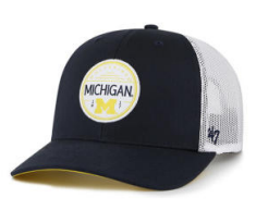 47 Brand Michigan Wolverines Midland 47 Trucker - Navy