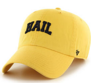 47 Brand Michigan Wolverines HAIL 47 Clean Up - Yellow