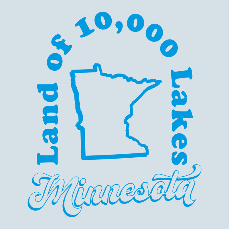 MN 10000 Lakes CW Long Sleeve - Soothing Blue