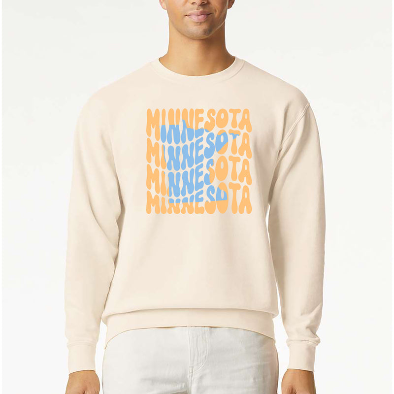Minnesota Wave Lightweight CC Sweatshirt - Ivory