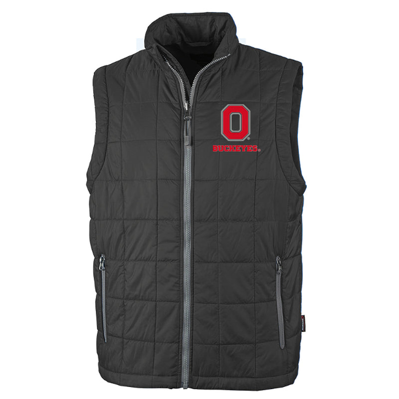 Ohio State Quilted Vest - Black