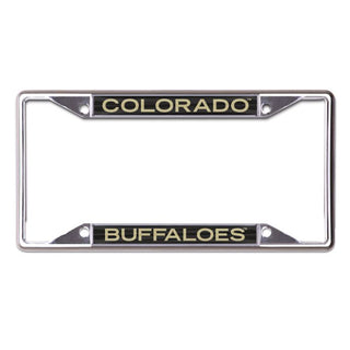 Colorado Buffaloes Lic Plt Frame S/S Printed