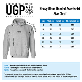 BGSU Basic Block Hoodie - Dark Chocolate