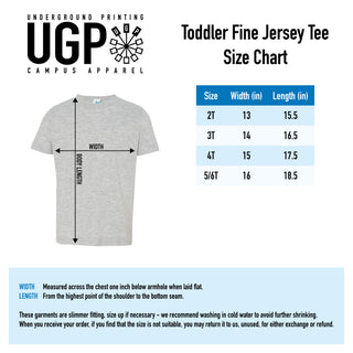 BGSU Little Falcon Toddler T-Shirt - Orange