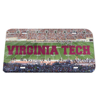 Virginia Tech Hokies Specialty Acrylic License Plate