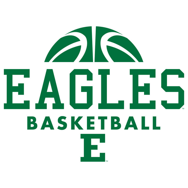 Eastern Michigan University Eagles Basketball Hype Short Sleeve T Shirt - White