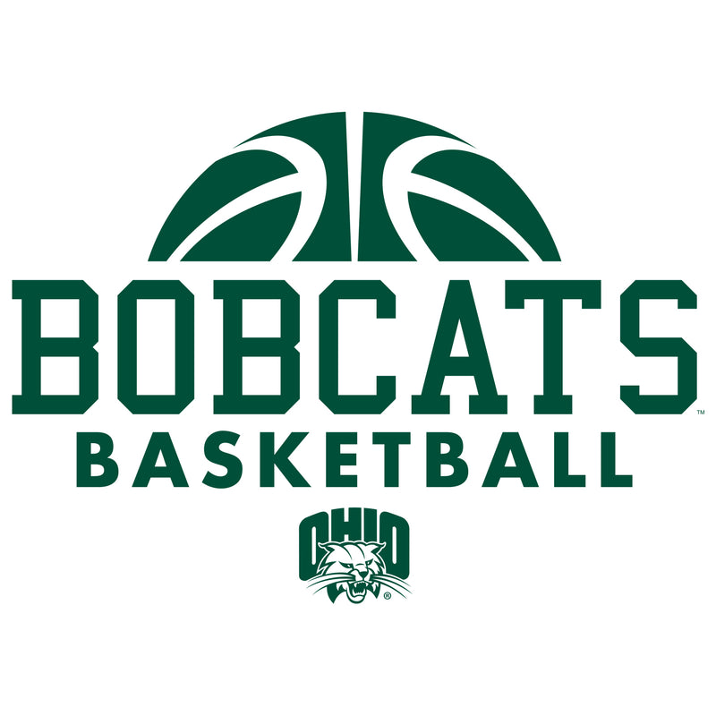 Ohio University Bobcats Basketball Hype Short Sleeve T Shirt - White