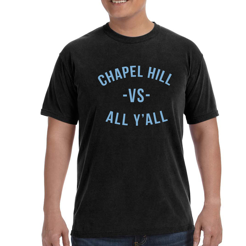 Chapel Hill Vs All Yall Comfort Colors T Shirt - Black