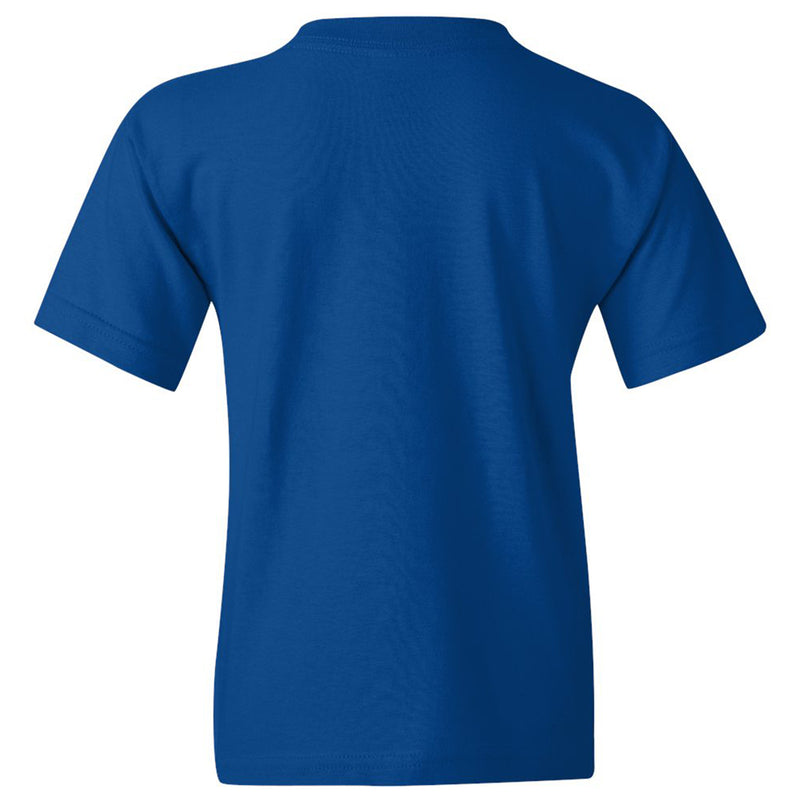 Seton Hall University Pirates Arch Logo Youth Short Sleeve T Shirt - Royal