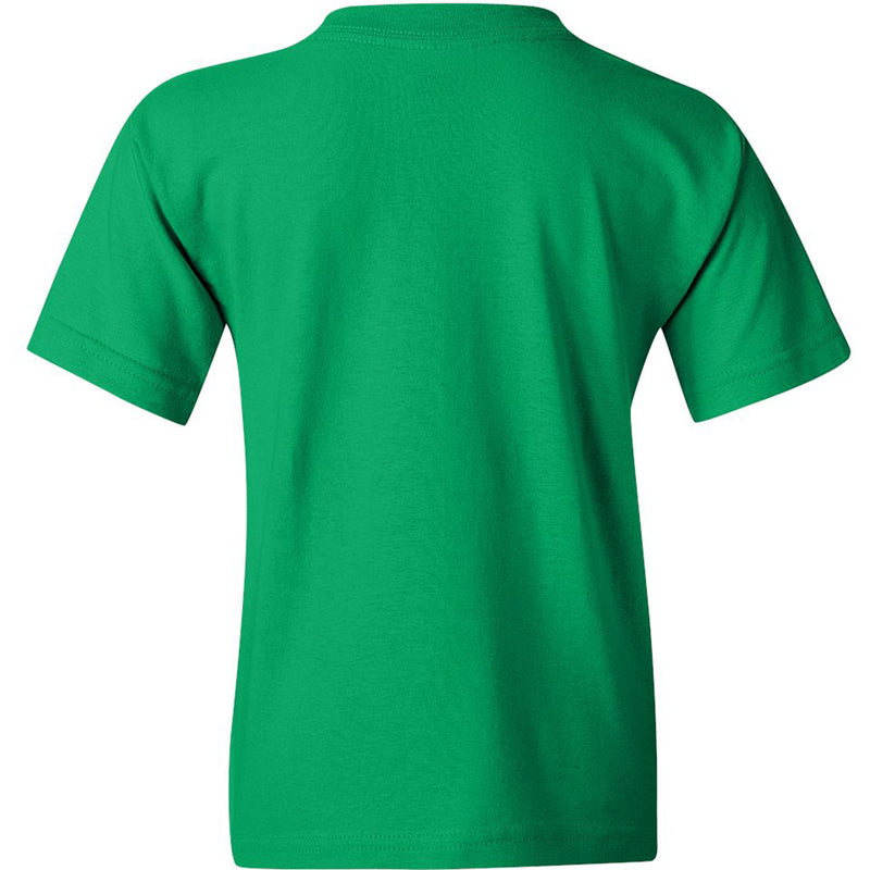 Norfolk State University Spartans Basic Block Youth T Shirt - Irish Green