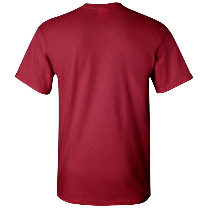 Iowa State University Cyclones Logo Alumni Short Sleeve T Shirt - Cardinal