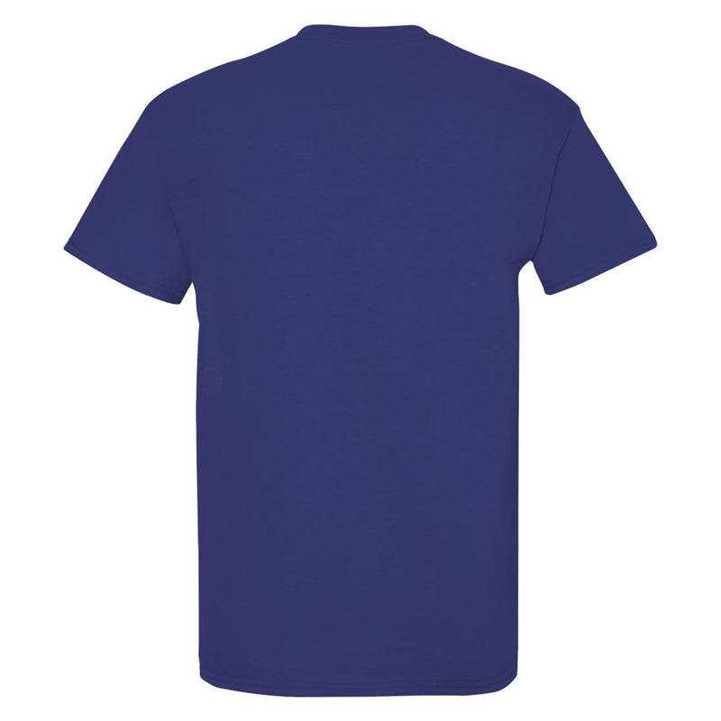 Johnson & Wales University Wildcats Basic Block Short Sleeve T Shirt - Cobalt