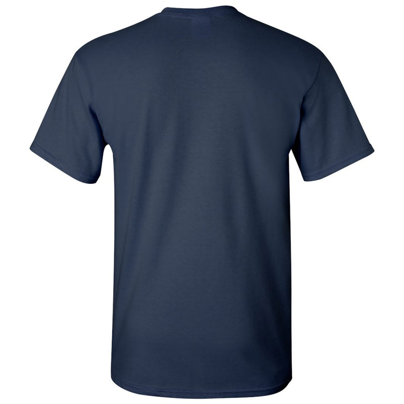 Central Oklahoma University Bronchos Primary Logo Short Sleeve T Shirt - Navy