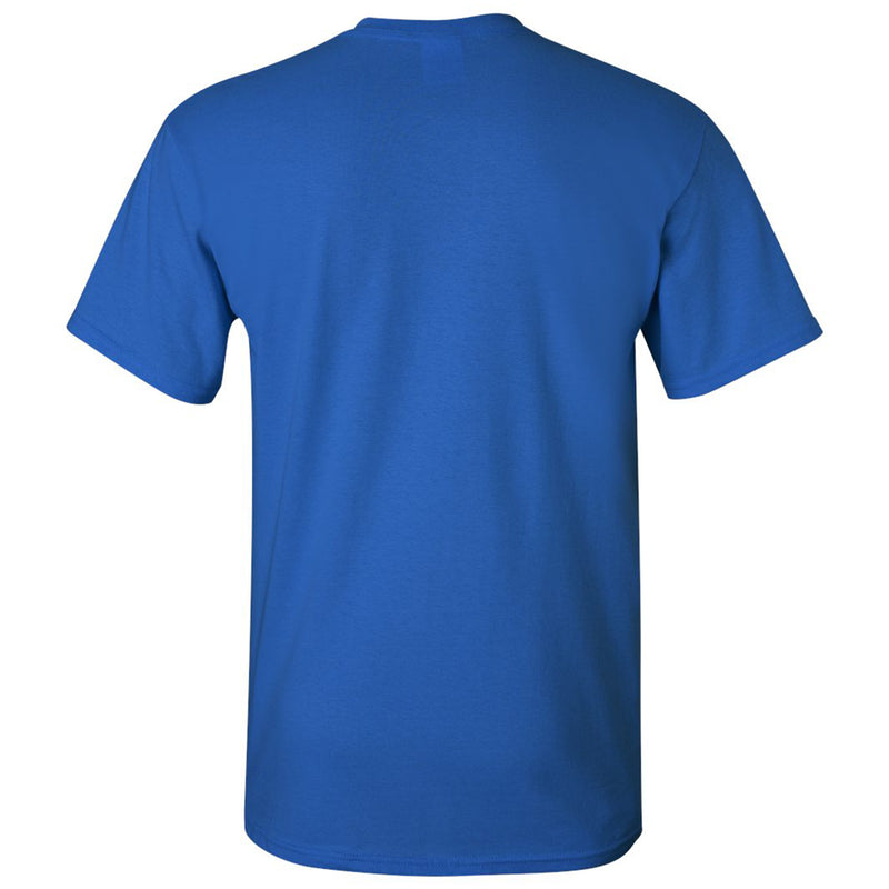 Chicago Flag W Short Sleeve T Shirt - Royal