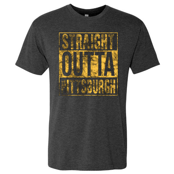 Striaght Outta Pittsburg - Vintage Black