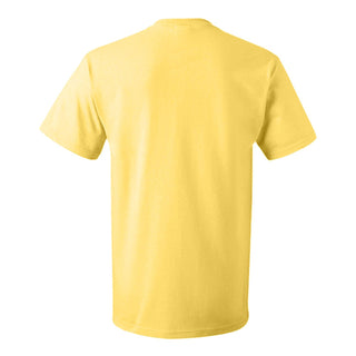 Primary Logo University of Michigan Basic Cotton Short Sleeve T Shirt - Maize