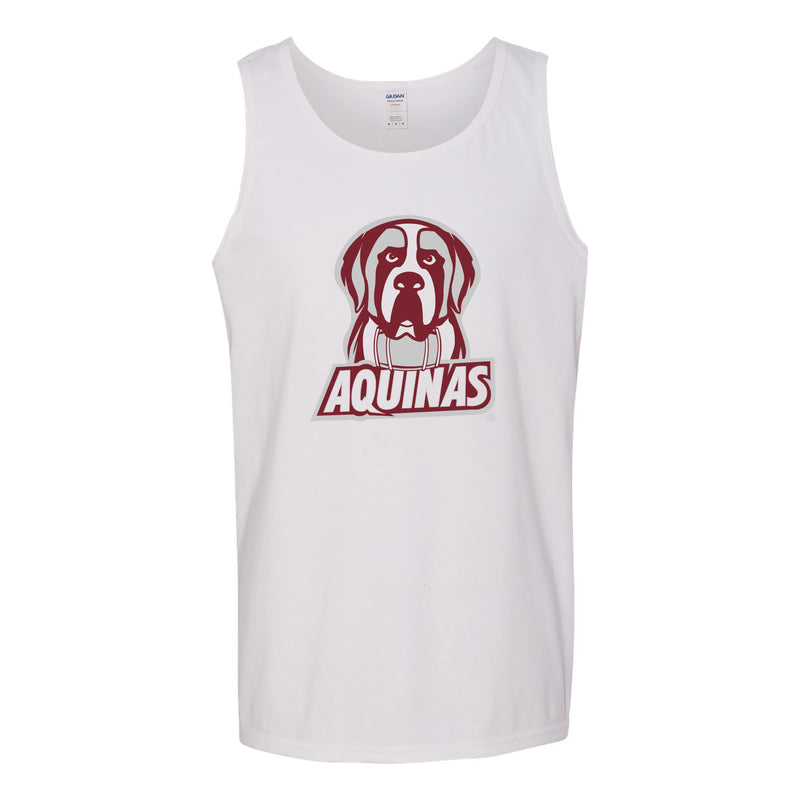 Aquinas College Saints Primary Logo Tank Top - White