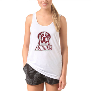 Aquinas College Saints Primary Logo Tank Top - White